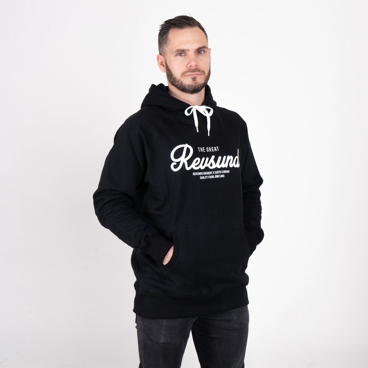 Sqrtn - The Great Revsund Hoodie - Black