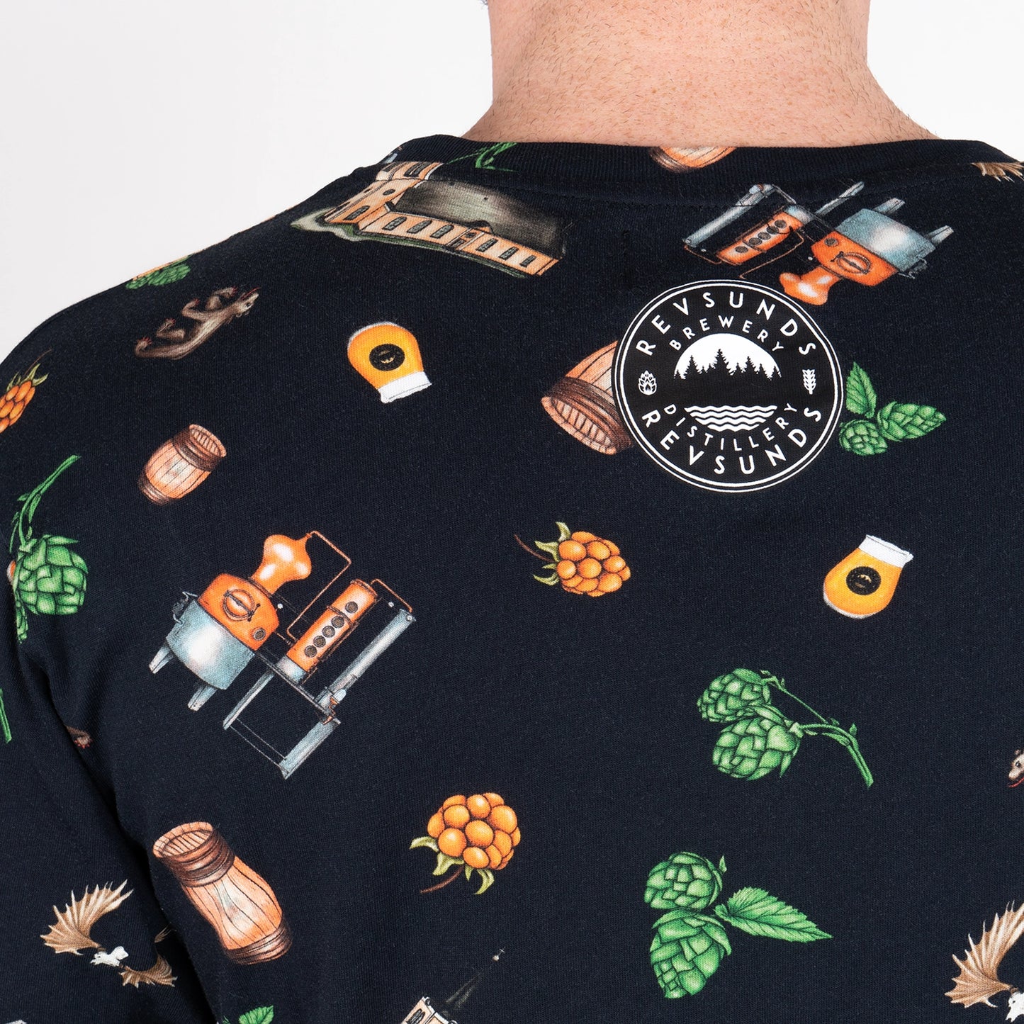 Sqrtn - The Great Revsund T-shirt - Revsund Black