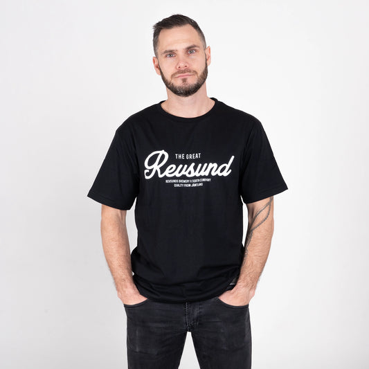 Sqrtn - The Great Revsund T-shirt - Black
